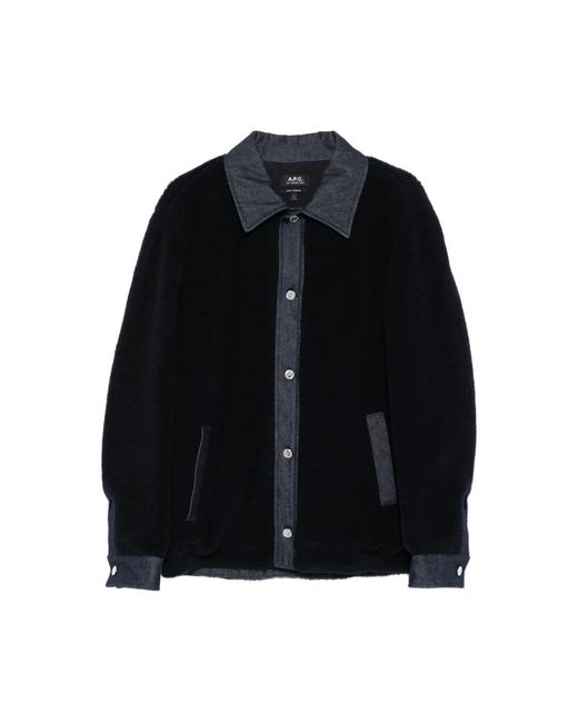 Fleece Jackets A.P.C. de hombre de color Black