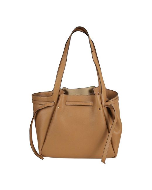 Tory Burch Brown Einkaufstasche