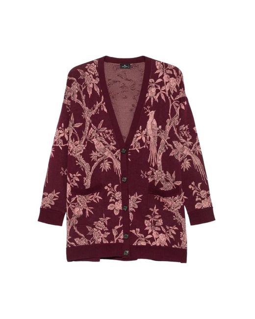 Cardigans Etro en coloris Red