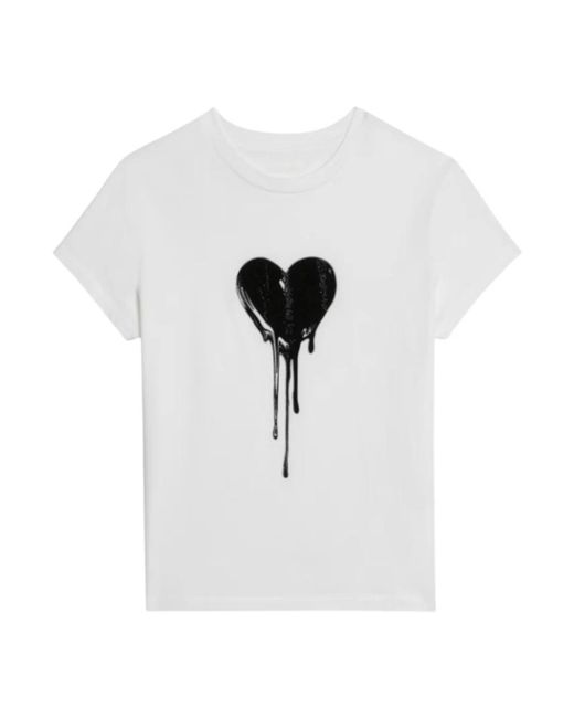 Zadig & Voltaire White T-Shirts