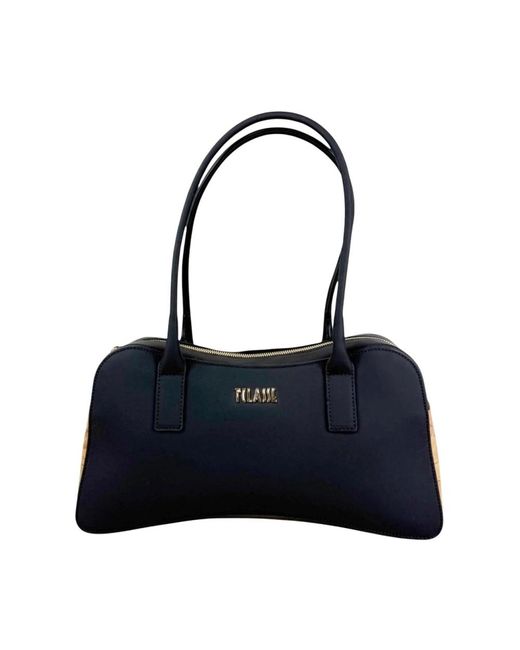 Alviero Martini 1A Classe Blue Shoulder Bags