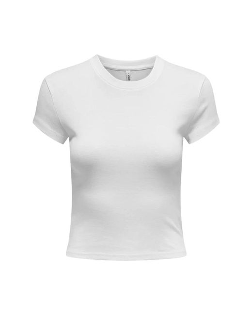 ONLY White T-Shirts