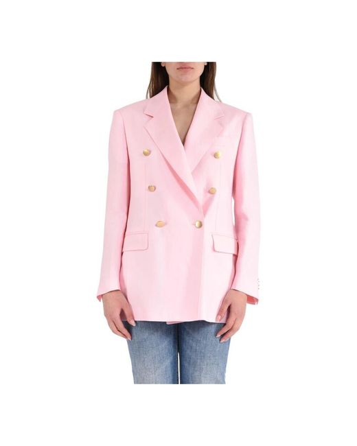 Tagliatore Pink Doppelreiher Jacke Modell Loreley