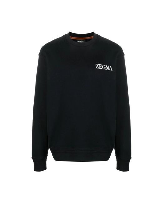 Zegna Black Sweatshirts for men