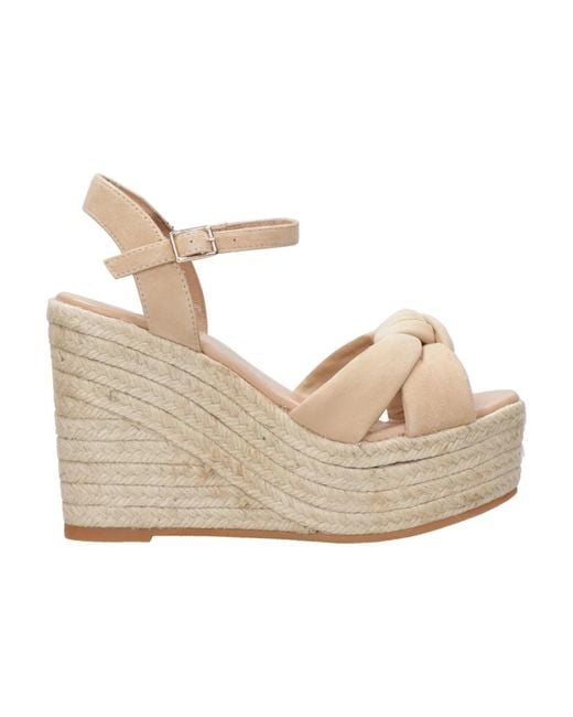 Wedges Espadrilles en coloris White