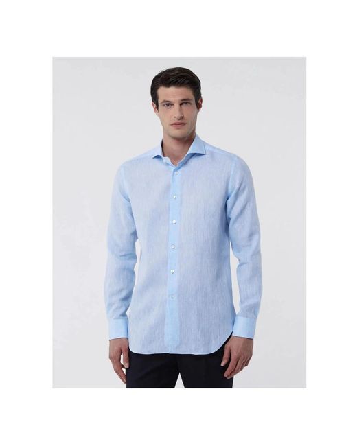 Xacus Blue Casual Shirts for men