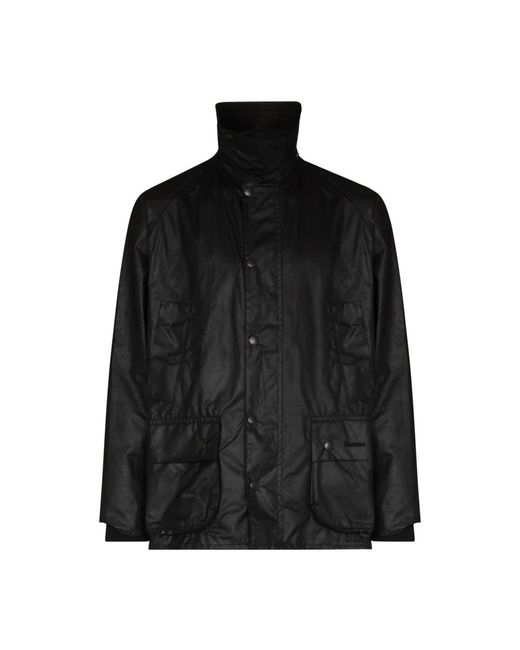 Barbour Bedale Wax Jacket in het Black voor heren