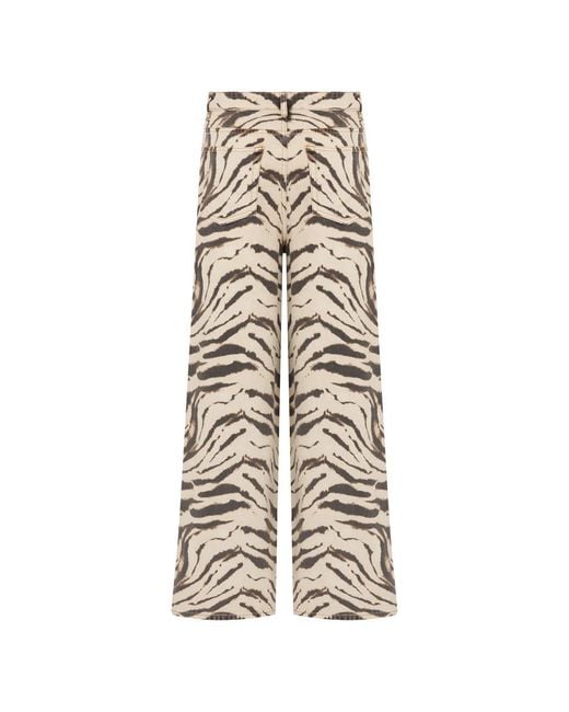 Ganni Natural Wide Jeans