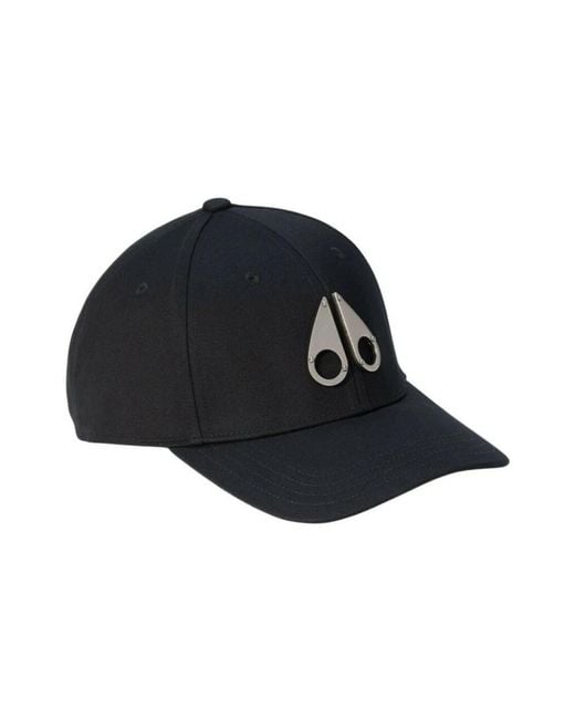 Moose Knuckles Black Hats & Caps for men