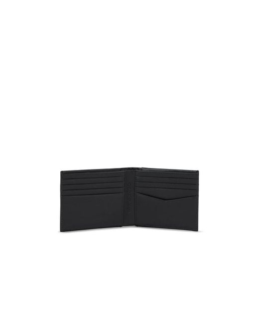 Calvin Klein Leder geldbörse schlüsselanhänger set - schwarz in Black für Herren