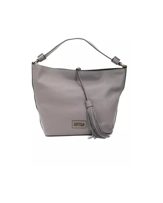 Pompei Donatella Brown Leather Women Shoulder Bag main image 1