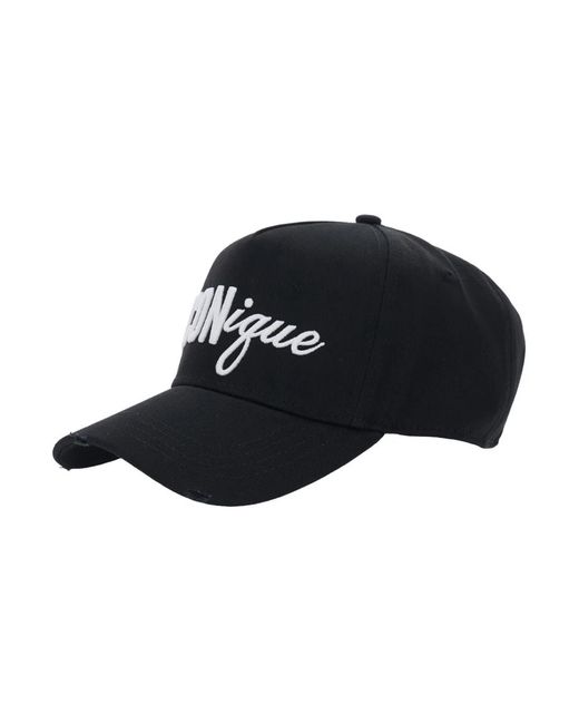 DSquared² Black Hats & Caps for men
