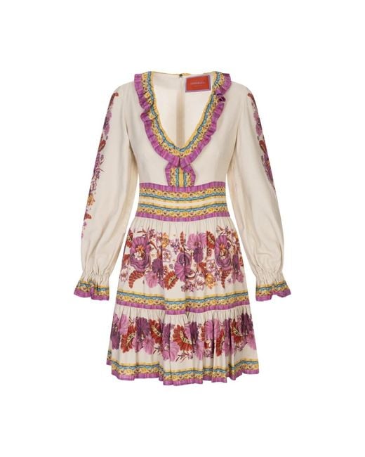 LaDoubleJ Multicolor Short Dresses