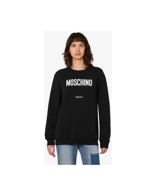 Moschino Black Sweatshirts