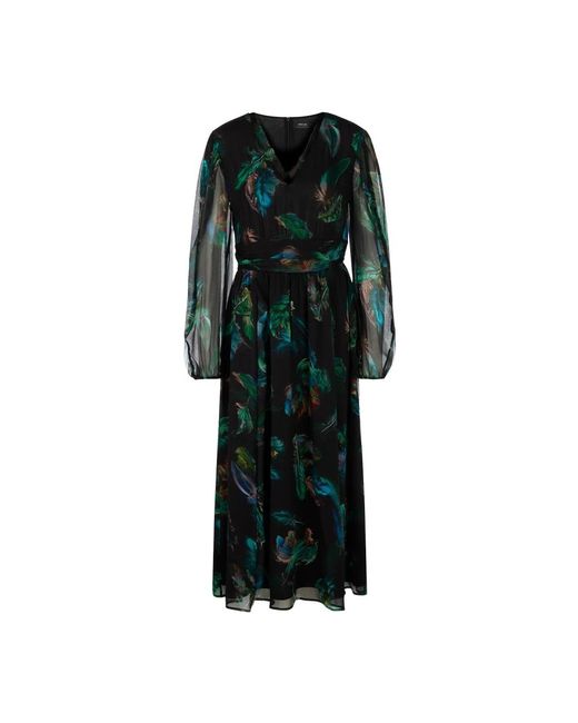 marc cain green dress Bellina Sage Green Midi Dress with Detachable Bow main image 0