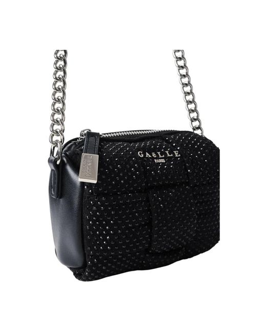 Gaelle Paris Black Cross Body Bags