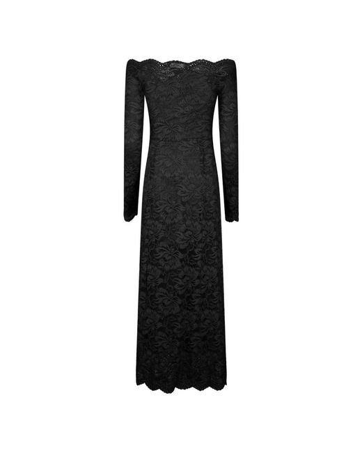 Maxi Dresses Rabanne de color Black