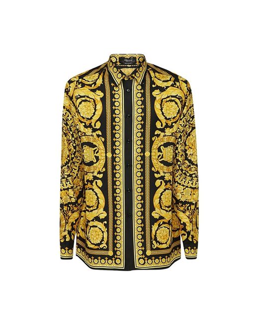 Camicia di Versace in Multicolor da Uomo