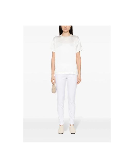 Fabiana Filippi White Weißes topwear ss24 bekleidung