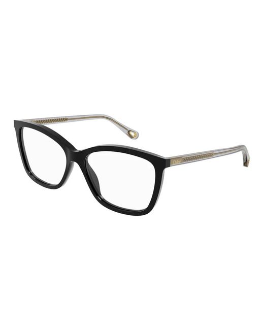 Chloé Vierkant Optisch Montuur in het Black