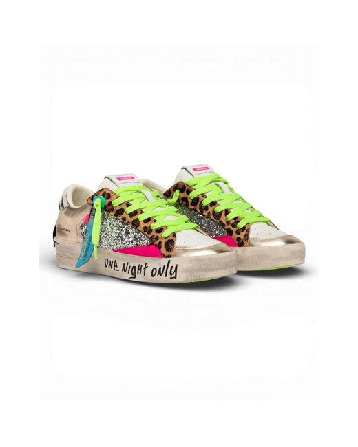 Crime London Green Sneakers