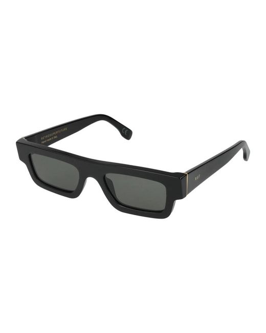 Retrosuperfuture Black Sunglasses