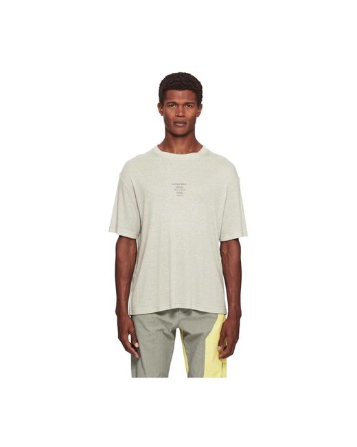 Artisan lightweight t-shirt in grigio di A_COLD_WALL* in Green da Uomo