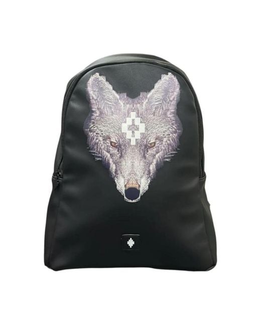 Marcelo Burlon Black Backpacks