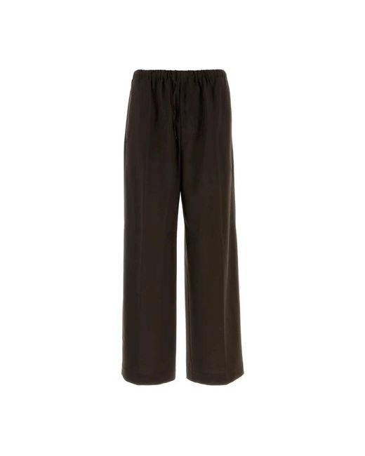 HUGO Black Wide Trousers for men