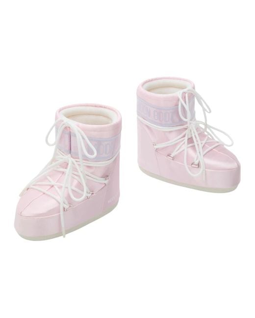 Moon Boot Pink Winter Boots