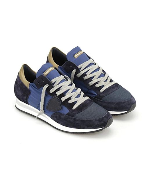 Sneakers di Philippe Model in Blue da Uomo