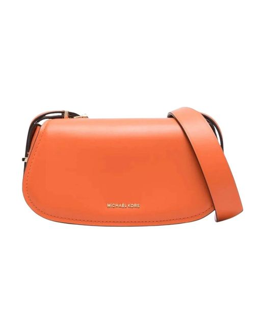 Michael Kors Orange Cross Body Bags