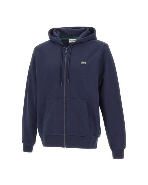 Lacoste Blue Zip-Throughs for men