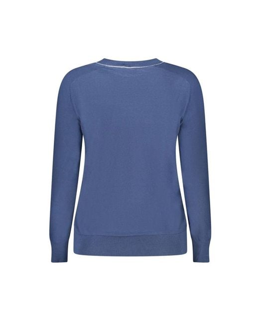 North Sails Blue Round-Neck Knitwear