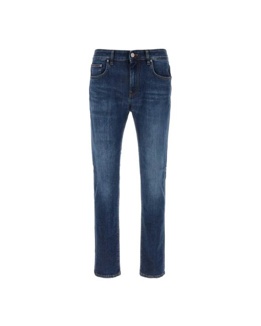 PT Torino Blue Straight Jeans for men