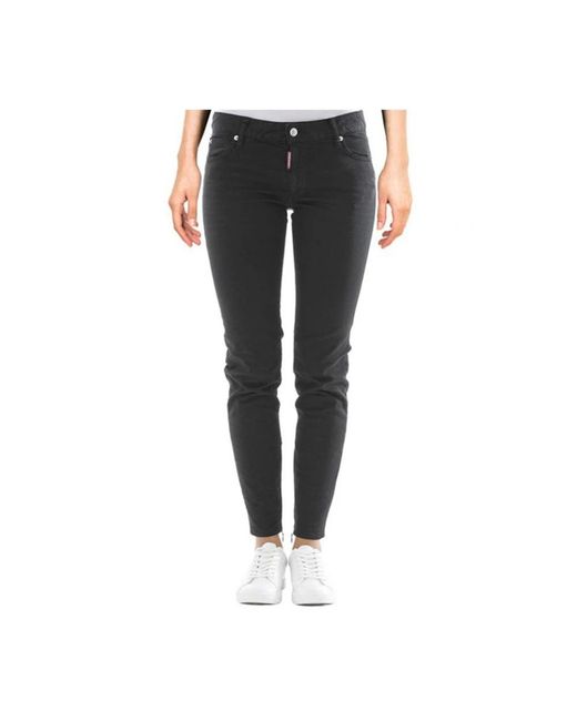 DSquared² Black Skinny Fit Jeans