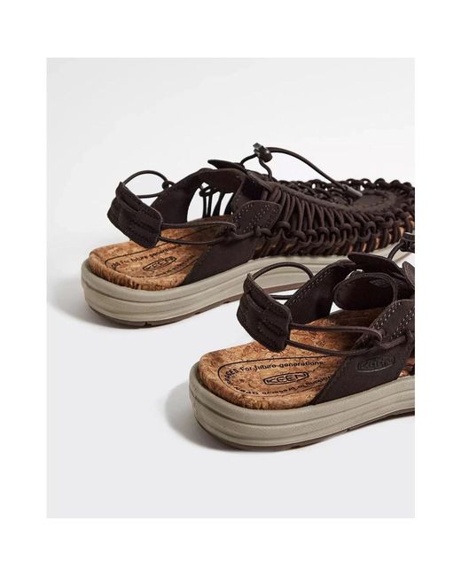 Shoes > sandals > flat sandals Keen pour homme en coloris Brown