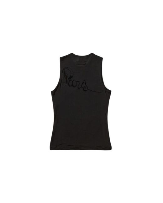 Sleeveless Tops Jean Paul Gaultier en coloris Black