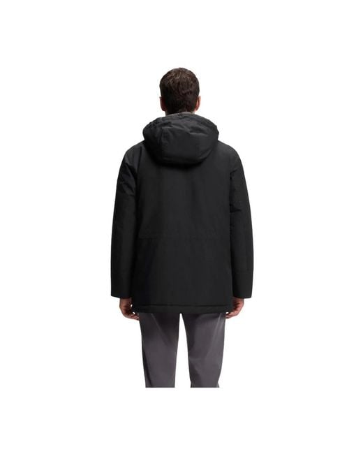 Winter Jackets Boss pour homme en coloris Black