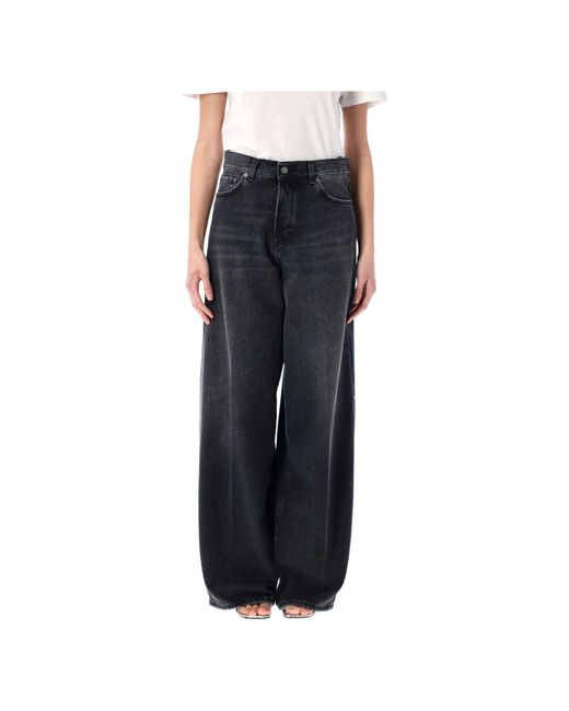 【YOURNUS】Kai Brush Black Wide Denim 3314-
