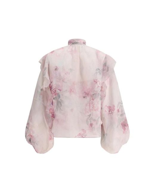 Blouses di Zimmermann in Purple