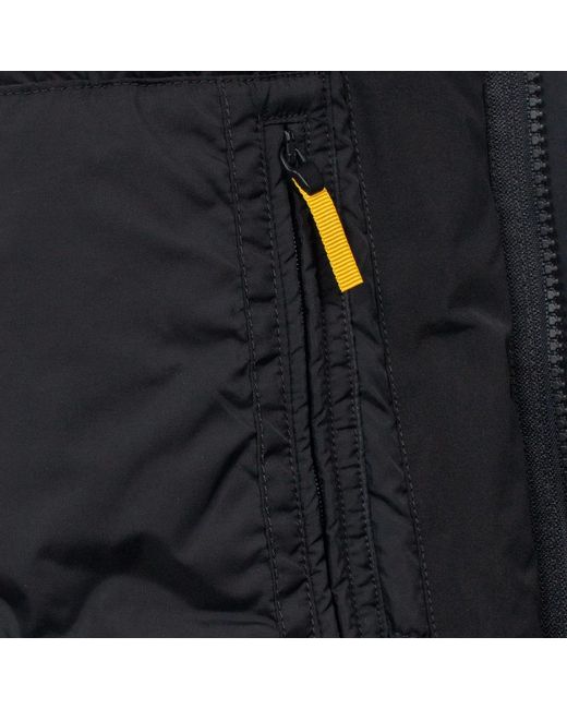 Aspesi Jassen ,Zwart ,Polyester Mini Field Jacket Met Thermische Voering in het Black voor heren