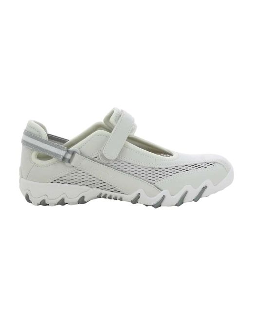 Zapatos blancos de mujer niro z24 Allrounder de color Gray