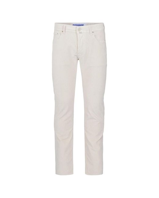 Jacob Cohen White Slim-Fit Jeans for men