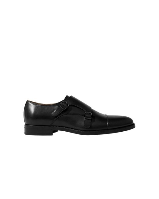 Scarosso Black Business Shoes for men