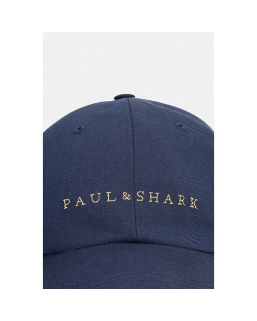 Paul & Shark Baseball Cap in Blue für Herren