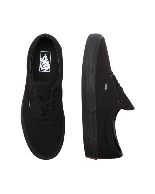 Vans Schwarze lässige leinwand sneakers in Black für Herren