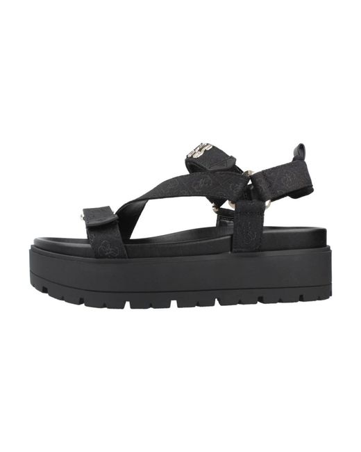 Guess Black Wedges