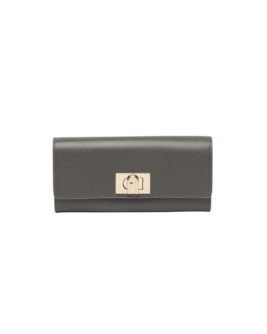 Furla Gray Clutches