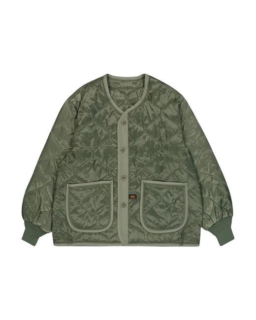 Alpha Industries Jassen ,Groen ,Heritage Line Jas in het Green voor heren